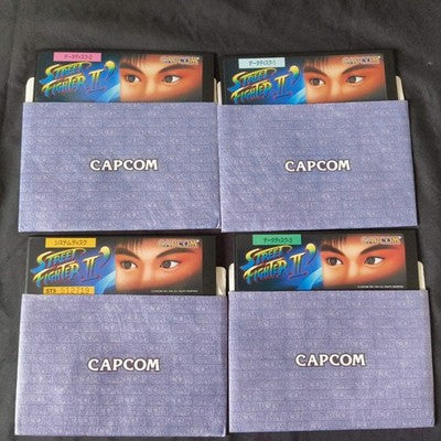 Street Fighter 2 dash SHARP X68000 Game with controller adapter, Working, Japan