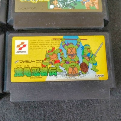 Nintendo Famicom FC Game Cartridge Bulk Lot of 18 Dragon Quest Wizardry Japan