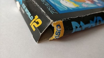 Casio Ice World MSX MSX2 Cartridge with Box and Manual Set Working Japan Import