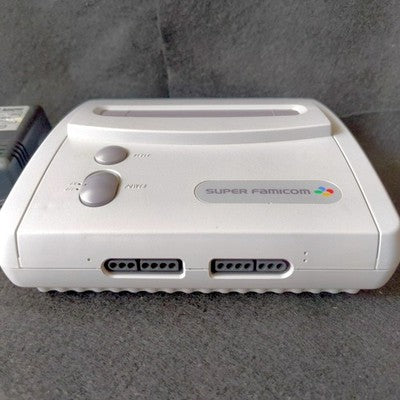 Nintendo Super Famicom Jr Console Set with Pad AC Adapter Games Working Japan