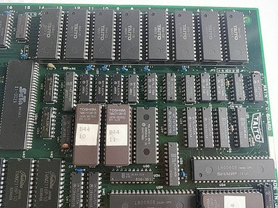 Gokuraku Chuka Taisen Taito JAMMA Arcade PCB Board Manual Inst Card Set Working