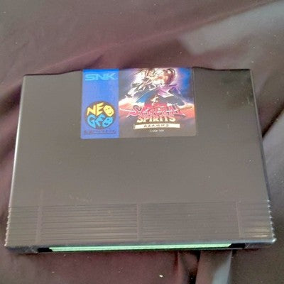SNK NEO GEO AES Max 330 Mega Pro Gear Spec Real Samurai Spirits Game Tested