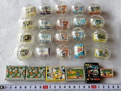 Famicom Character Keshigomu Eraser Figure Gacha Capsule Lot Japan Retro Toy Set