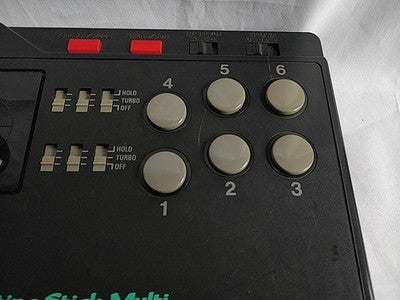 Hori Fighting Stick Multi for SNES PC Engine Megadrive Junk Broken Not Working