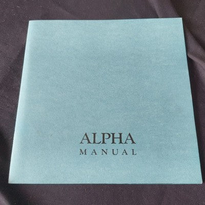 Alpha PC-8801 Square Complete CIB Picture Disc 5.25 Floppy Working Rare Vintage