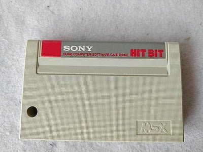 Raid on Bungeling Bay MSX MSX2 Game Cartridge Manual Boxed Set Japan Working