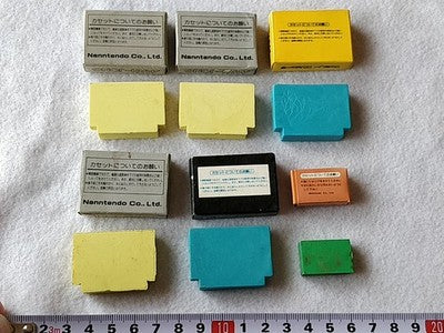 Famicom Character Keshigomu Eraser Figure Gacha Capsule Lot Japan Retro Toy Set