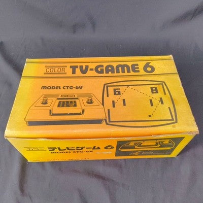 Nintendo Color TV Game 6 CTG-6V Console Boxed Untested Very Rare Japan Import