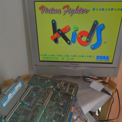 SEGA ST-V Virtua Fighter Kids Arcade Cartridge 610-0373-14 1996 Tested Working