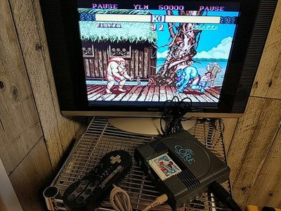 Hori Fighting Commander PC Controller Pad for PC Engine TurboGrafx-16 Working