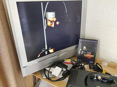 The Super Shinobi SEGA MEGADRIVE Game w/ Manual, Box set, Working, Japan