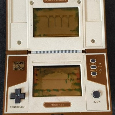 Game & Watch Donkey Kong II JR-55 Nintendo Multi Screen Faded LCD Rare Vintage