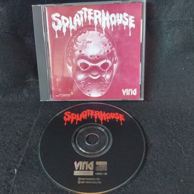 Splatter House FM Towns Ving CD-ROM Complete CIB Rare Japan Import Vintage Retro