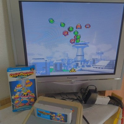 Cosmo Gang The Video Super Famicom Namcot Complete CIB Working Rare Import Japan