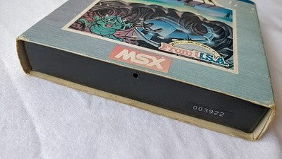 Oil's Well MSX MSX2 Game Cartridge with Box and Manual Set Working Japan Import