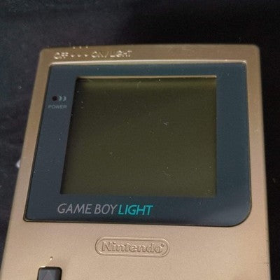 Used, Nintendo Gameboy Light Gold color console MGB-101, Working, Japan