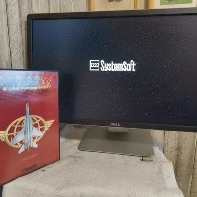 Daisenryaku III 90 Sharp X68000 SystemSoft Complete CIB 5.25 Floppy Working