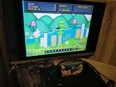 Super Fantasy Zone Sega Mega Drive Genesis Shooter Game Cartridge Only Working