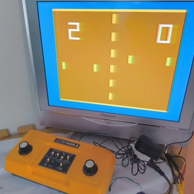 Nintendo Color TV Game 6 CTG-6V Console Boxed Untested Very Rare Japan Import