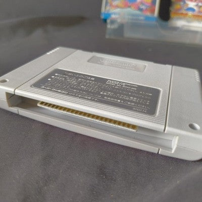 Cosmo Gang The Video Super Famicom Namcot Complete CIB Working Rare Import Japan