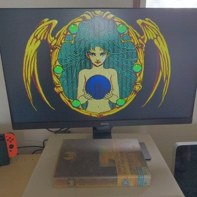 PC-8801 PC88 Falcom Ys 1 Game Disks and Box set, Working, Japan, No manual