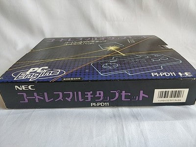 NEC PC Engine Cordless Multi Tap Receiver PI-PD11 Cordless Pad PI-PD12 Working
