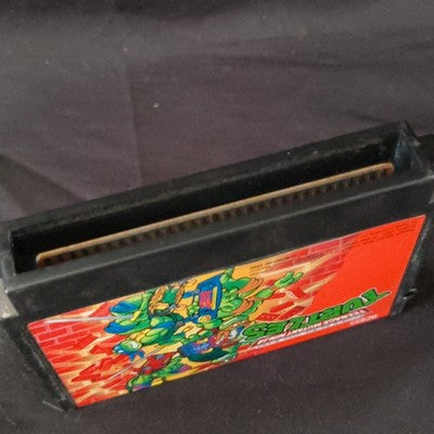 Konami Teenage Mutant Ninja Turtles Famicom Cartridge Only Untested Rare Japan