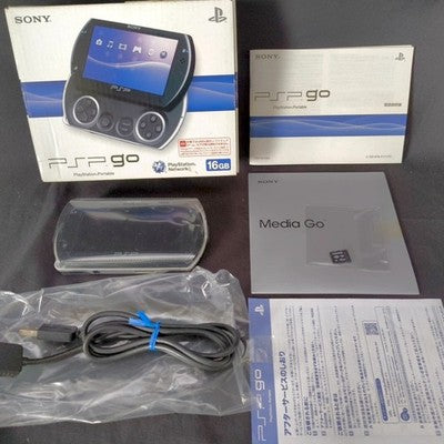 Sony PSP Go Console Boxed Japan For Parts Not Working Junk Dead Battery Rare