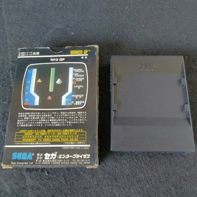 Monaco GP GP World Pachinko II SG-1000 Sega 3 Game Lot Working Vintage Japan