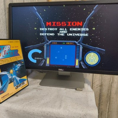 Star Luster Sharp X68000 Namco Complete CIB 5.25 Floppy Working Rare Japan Retro
