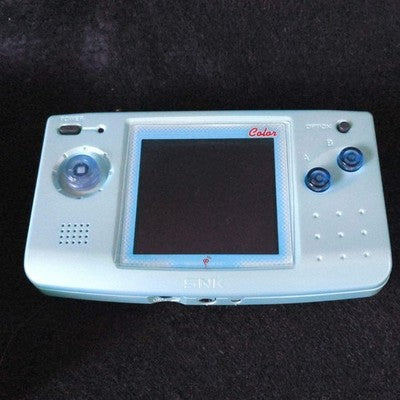 SNK NEOGEO POCKET Color Pearl Blue Console, Manual, in th Box set/Tested, Japan