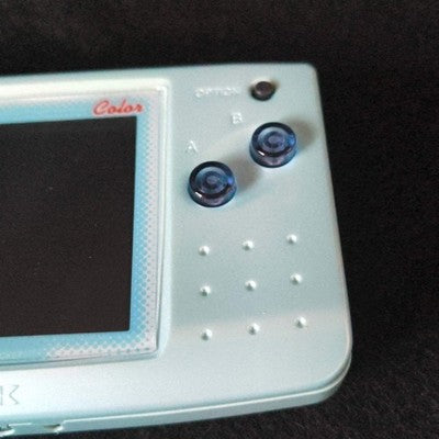 SNK NEOGEO POCKET Color Pearl Blue Console, Manual, in th Box set/Tested, Japan