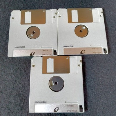 Enix J.E.S.U.S. MSX2 Floppy Disk Game Complete Set NOT WORKING Very Rare Japan