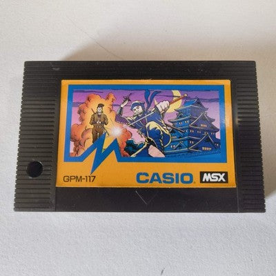 CASIO Iga Ninpocho GPM-117 MSX /Game Cartrigde only, working, Japan