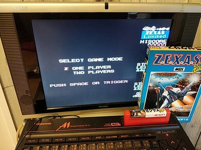 Zexas Limited Revolution db-Soft MSX MSX2 Cartridge Manual Boxed Set Working