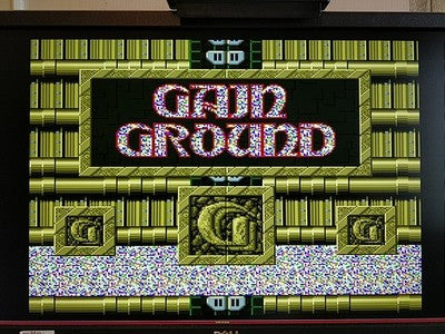 Gain Ground SX NEC PC Engine Super CD-ROM2 Japan Disc Spine Card Case Working