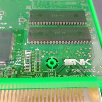 SNK The King of Fighters 2002 Neo Geo MVS Arcade Cartridge Tested Working Japan