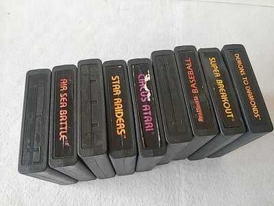 Wholesale Lot of 13 Atari 2600 Game Cartridges Set Sold As Is Untested Japan