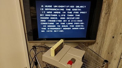 Compile Guardic Gaiden Guardian Legend Famicom Cartridge Working Japan Import