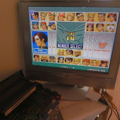 SNK The King of Fighters 96 Neo Geo MVS Arcade Cartridge Tested Working Japan