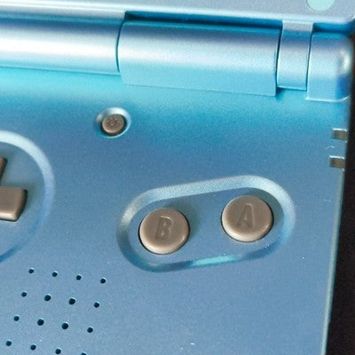 Game Boy Advance SP Seiken Densetsu Mana Blue Console Working Japan Rare Vintage