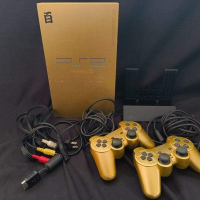 Defective: Disk Tray Stuck, PS2 Hyakushiki Gold Console Limited Edition Z-Gundam