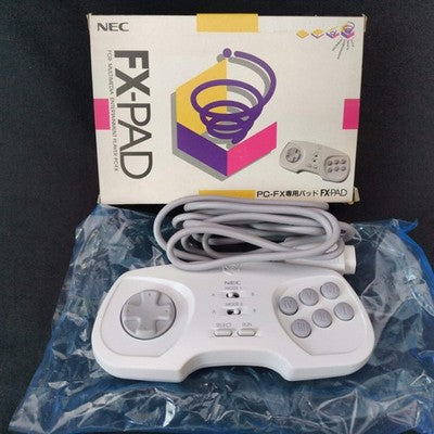 Vintage NEC PC-FX FX-PAD Controller Boxed - Untested Japanese Retro Gaming