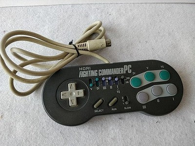 Hori Fighting Commander PC Controller Pad for PC Engine TurboGrafx-16 Working