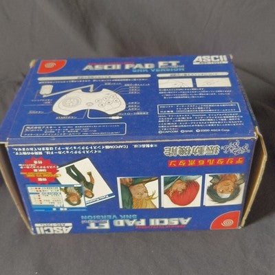 ASCII Pad FT Special SNK Version Sega Dreamcast Controller Boxed Box Wear Japan