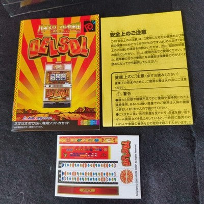 SNK NEOGEO POCKET Color blue Console ARUZE, W/Manual Box set, Working, Japan