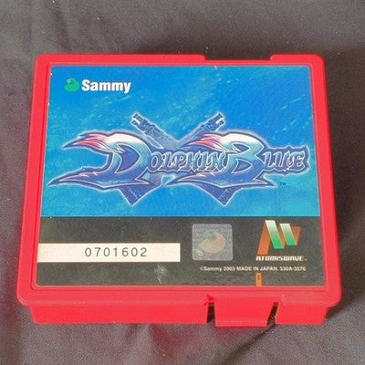 Sammy Dolphin Blue Atomiswave Cartridge and Motherboard Set Working Japan Import