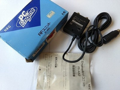 NEC PC Engine Turbografx-16 RF Unit PI-AN3 Set Sold As Seen Japan Import Retro