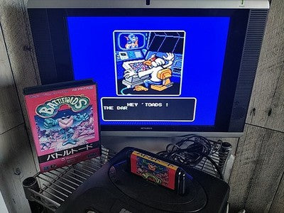 Battletoads SEGA Mega Drive Genesis Cartridge Manual Complete Boxed Working
