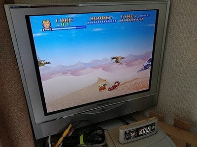 Super Star Wars Super Famicom SFC Cartridge with Strategy Guide Book Working